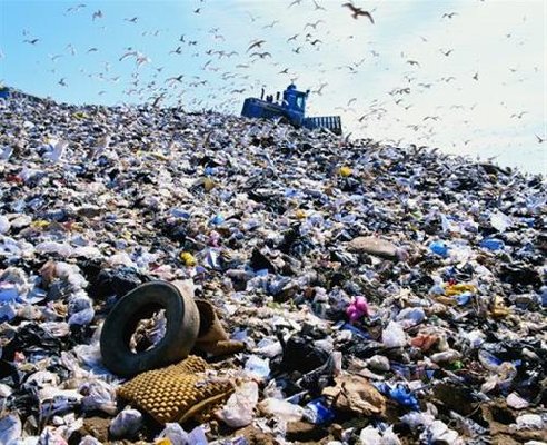 Превышение объёма мусора на Сумских свалках