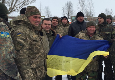Александр Лысенко побывал на Востоке Украины - на передовой