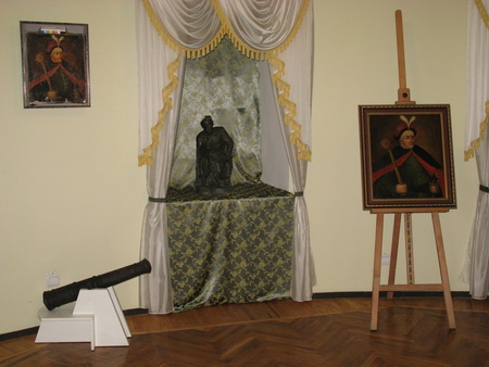 В музее показали портрет Богдана Хмельницкого начала ХХ века