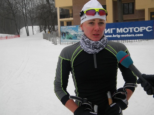 Марина Анцибор - банкир-лыжница