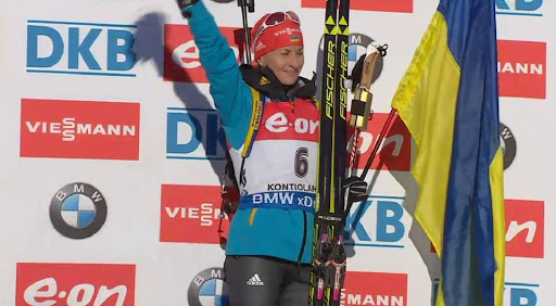 Валентина Семеренко из Сум стала Чемпионкой мира по биатлону
