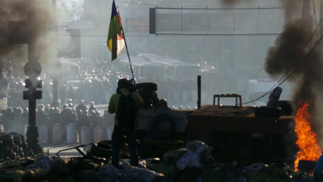В Киеве возобновились акции гражданского протеста