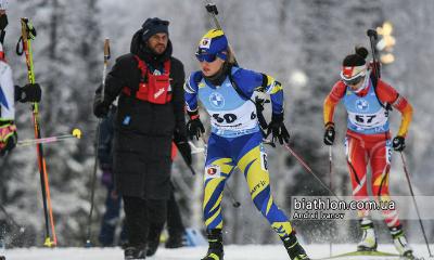 Валя Семеренко - в топ-15 спринта на этапе Кубка мира в Оберхофе