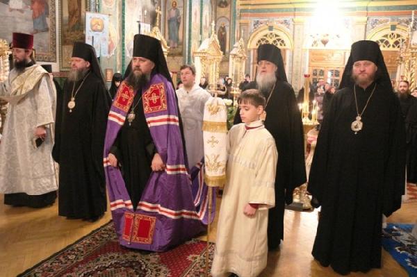 Торжества по случаю юбилея епископа Каширского Иова