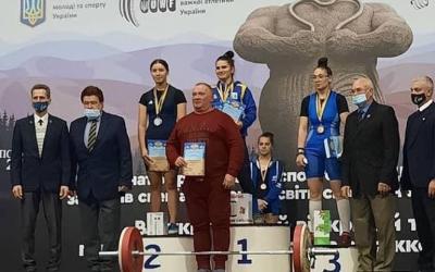 Сумчанка заняла призовое место на чемпионате по тяжелой атлетике