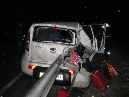 3 января сотрудники Сумского МЧС спасли жизнь потерпевших в ДТП