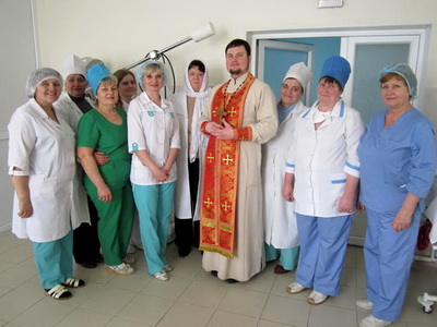 Освящено новое отделение реанимации Сумской областной больницы