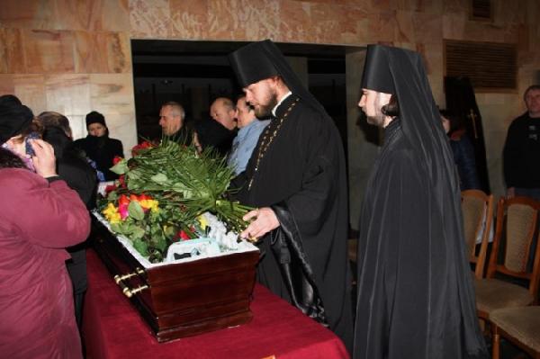 Духовенство Сумской епархии приняло участие в панихиде на похоронах Алексея Братушко