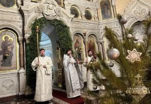 Богослужение навечерия Рождества Христова состоялось в Кафедральном соборе Сум