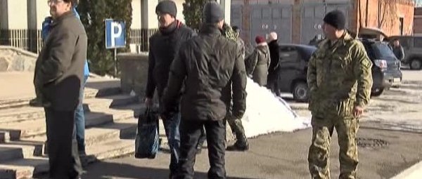 Из Сум в Житомир отправилась очередная группа мобилизованных военнослужащих