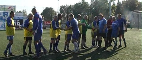Валерий Жилин отметил 70-летний юбилей на футбольном поле