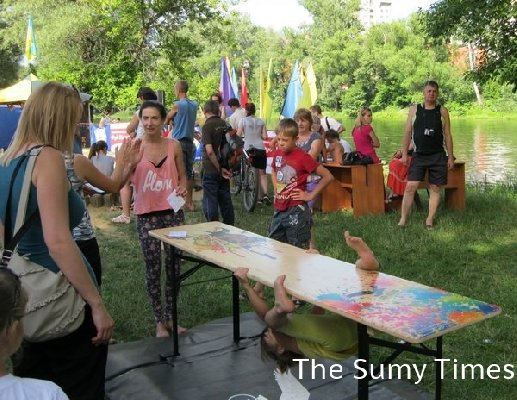 В Сумах прошёл фестиваль активного отдыха "Небокрай"
