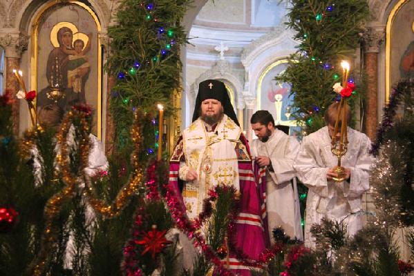 Рождественские торжества в кафедральном соборе г. Сумы