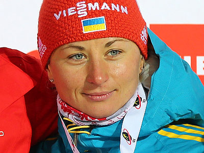 Сумчанка Валя Семеренко завоевала бронзу на Кубке мира по биатлону
